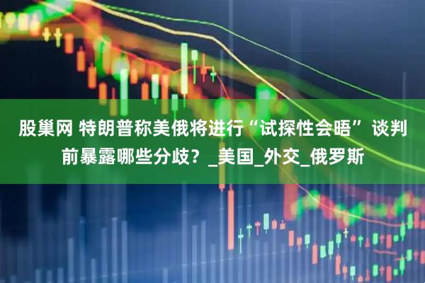 股巢网 特朗普称美俄将进行“试探性会晤” 谈判前暴露哪些分歧？_美国_外交_俄罗斯